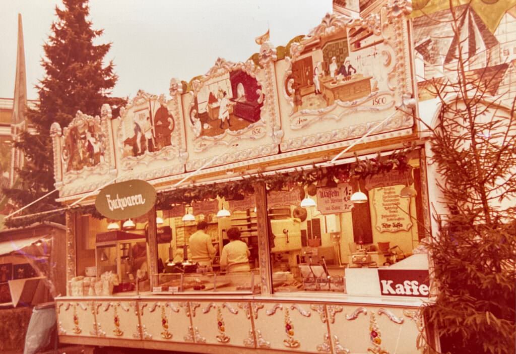 Die 70er und 80er auf dem Essener Weihnachtsmarkt