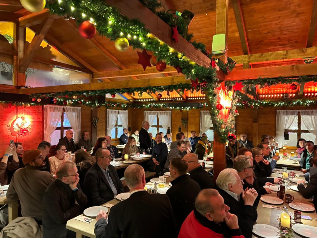 Die obere Etage der X-Mas Lounge