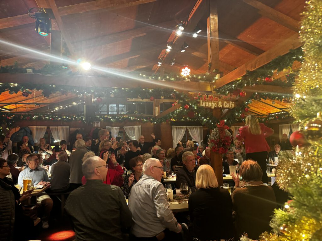 Weihnachtsfeier in der X-Mas Lounge