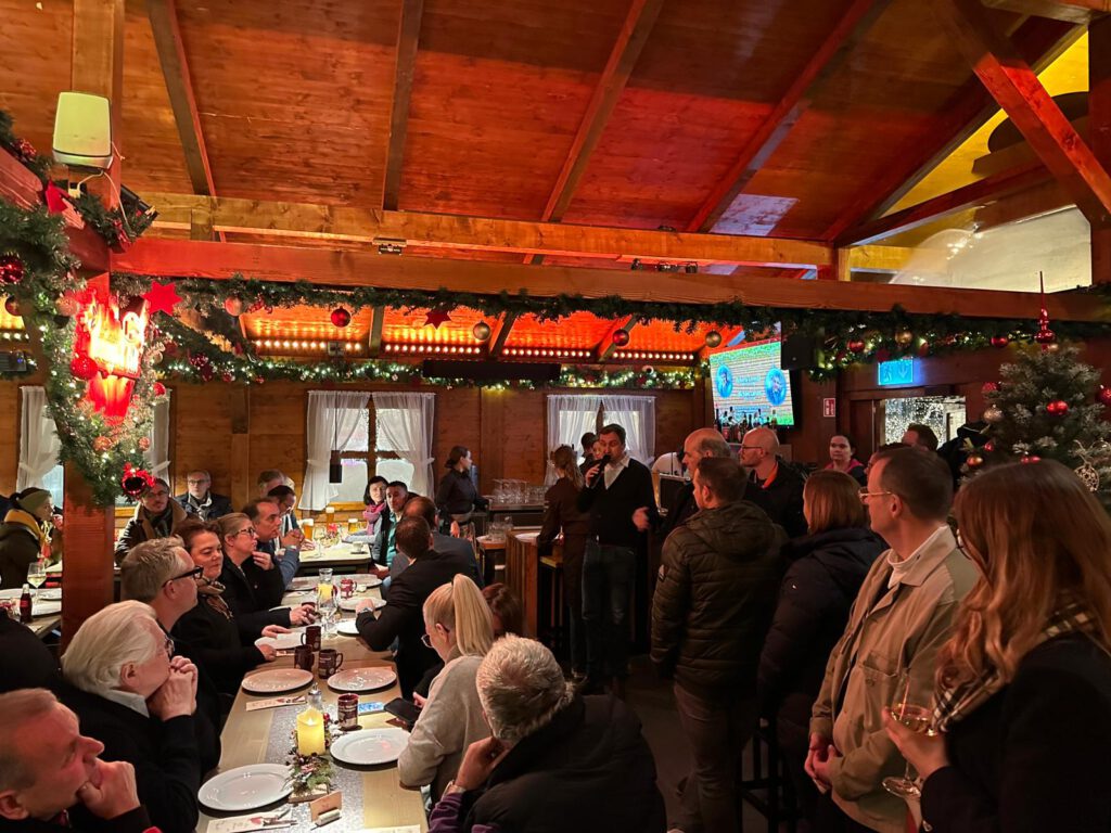 Zur Eröffnung des Essener Weihnachtsmarkt mit Oberbürgermeister Thomas Kufen